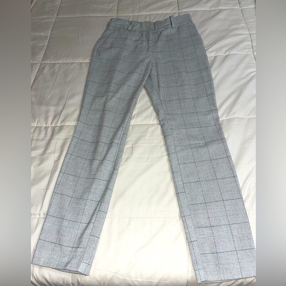 H&M Women's Gray Skinny Fit Suit Pants Size 4